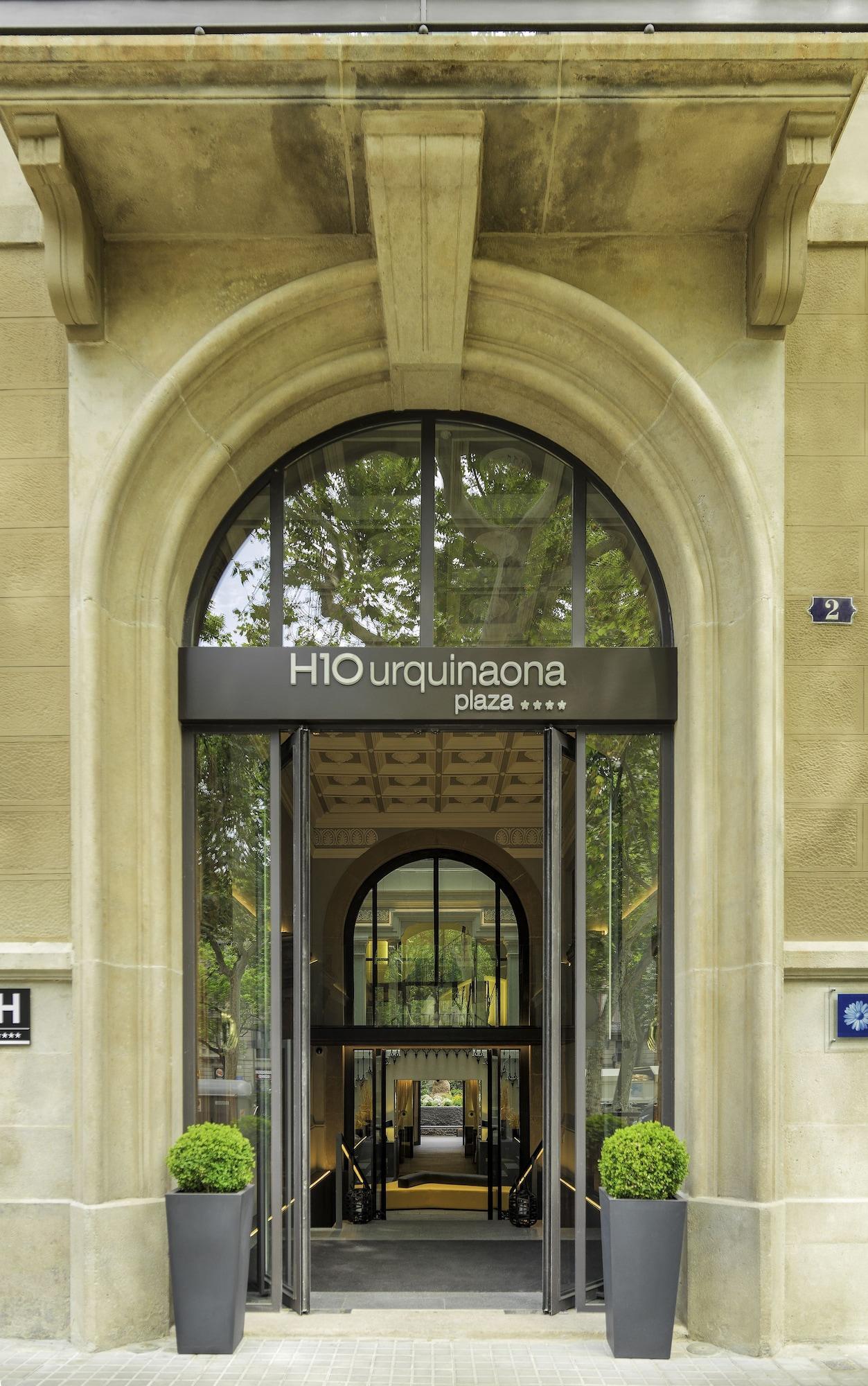 H10 Urquinaona Plaza Hotel Barcelona Eksteriør billede